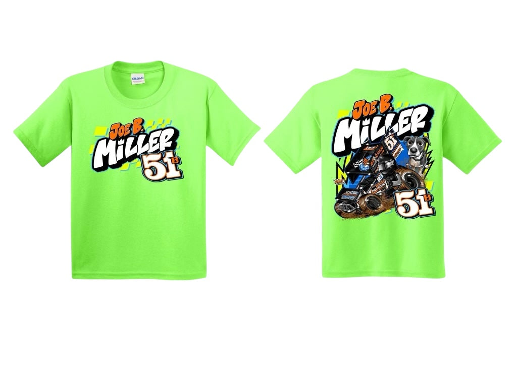 Youth TrackDog T-Shirt - Neon Green