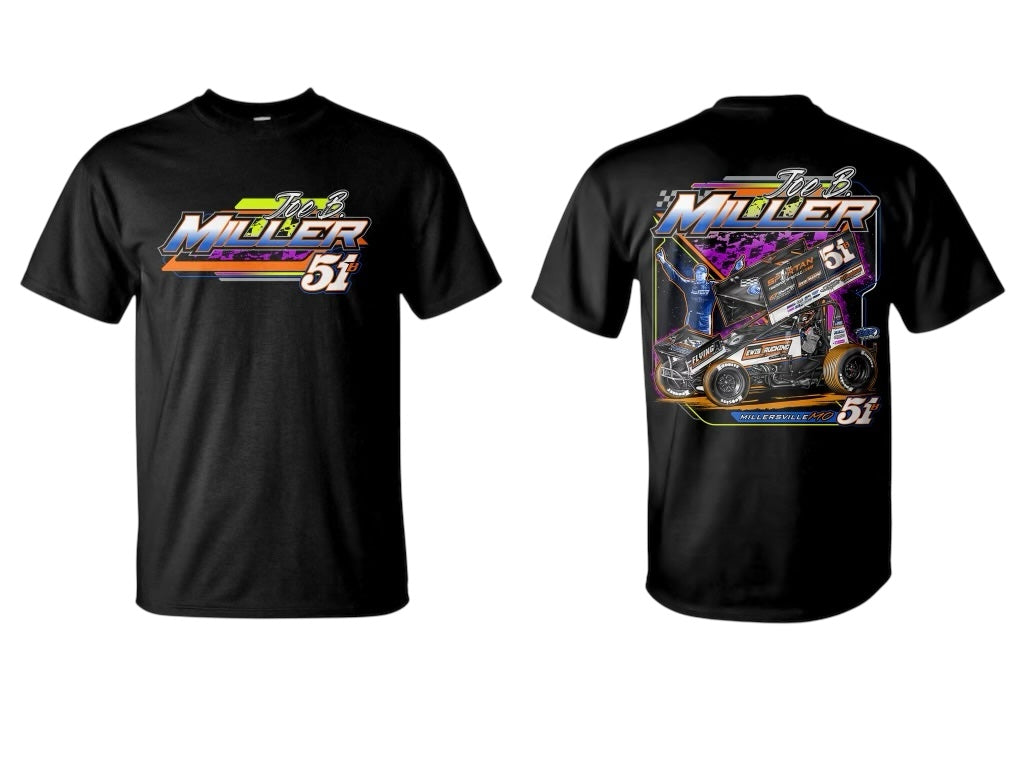 "Neon Nights" T-Shirt - Black