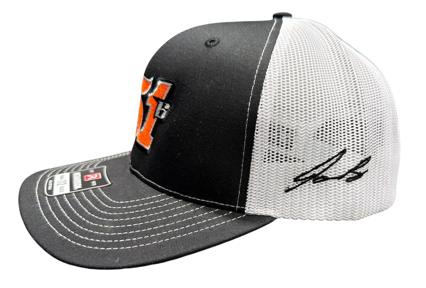 51B Signature Mesh Hat- White/Black
