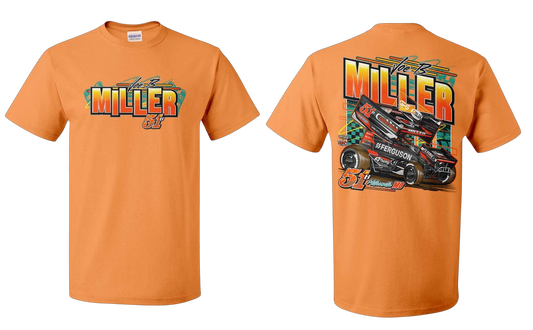 "Even Flo" T-Shirt - Tangerine