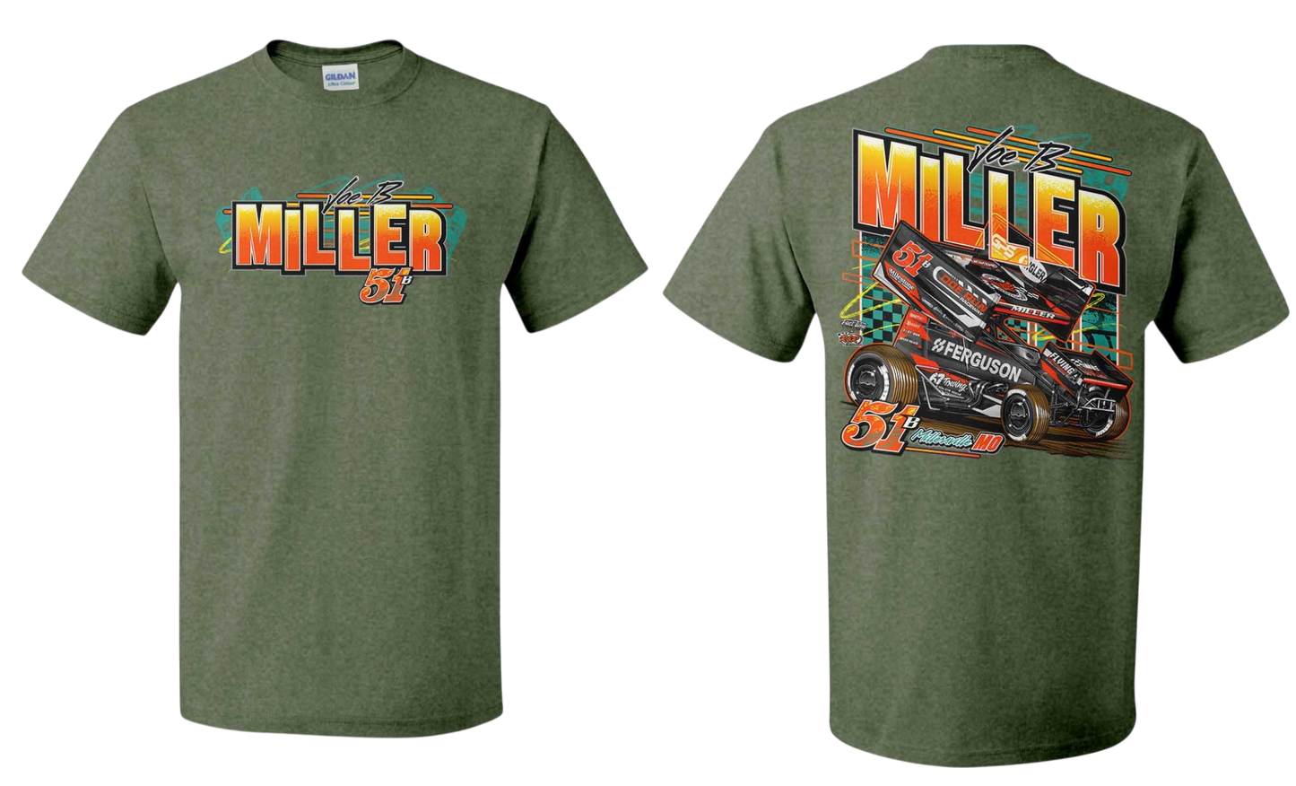 "Even Flo" T-Shirt - Heather Military Green
