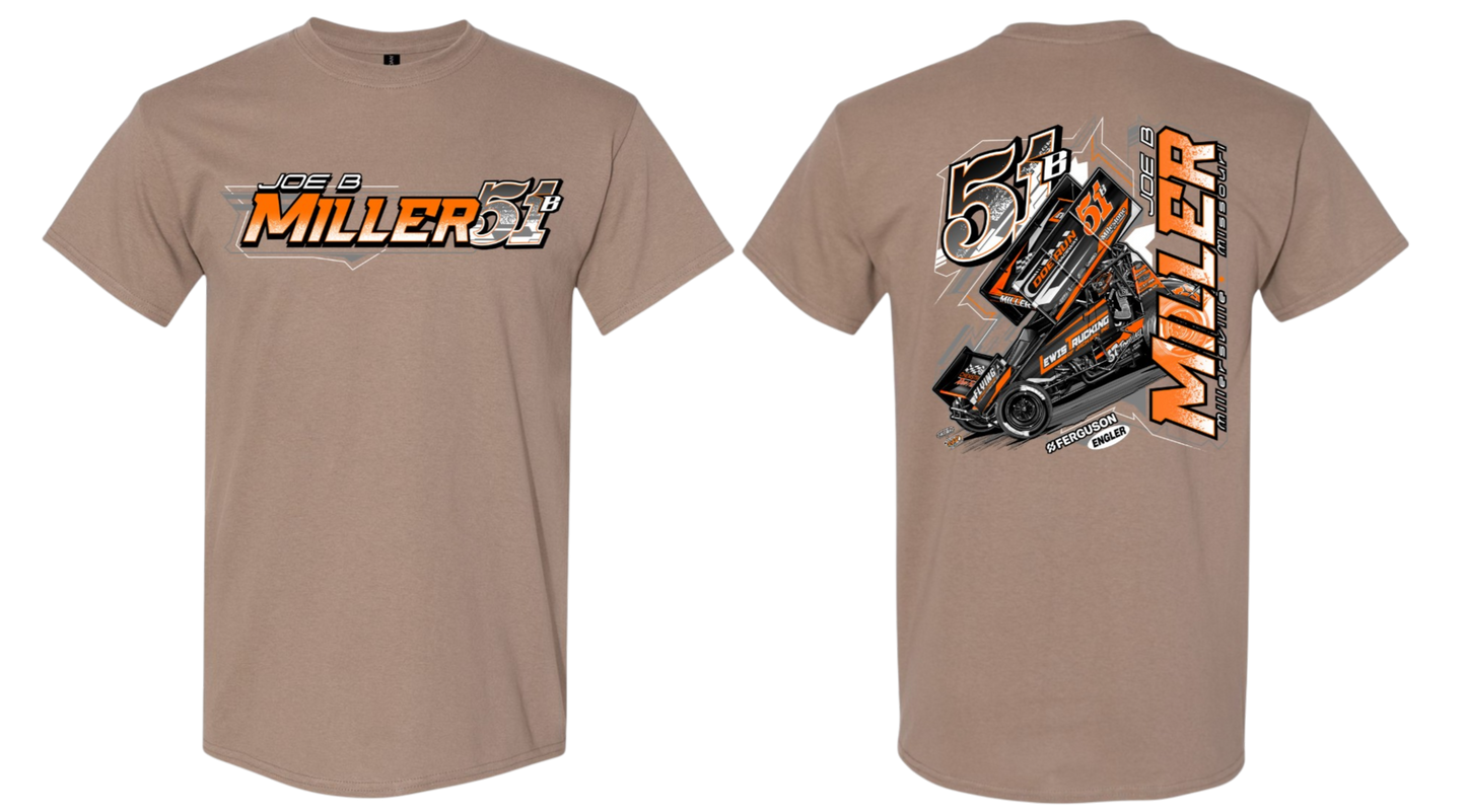"Unleashed" T-Shirt - Brown Savana