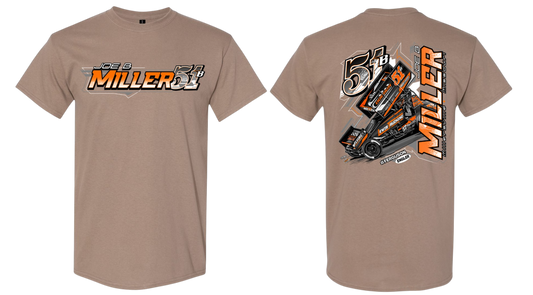 "Unleashed" T-Shirt - Brown Savana