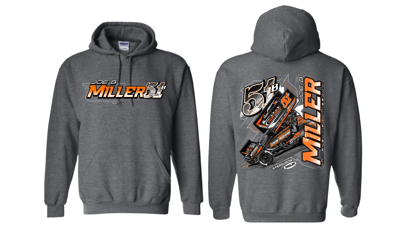 "Unleashed" Hoodie - Dark Heather