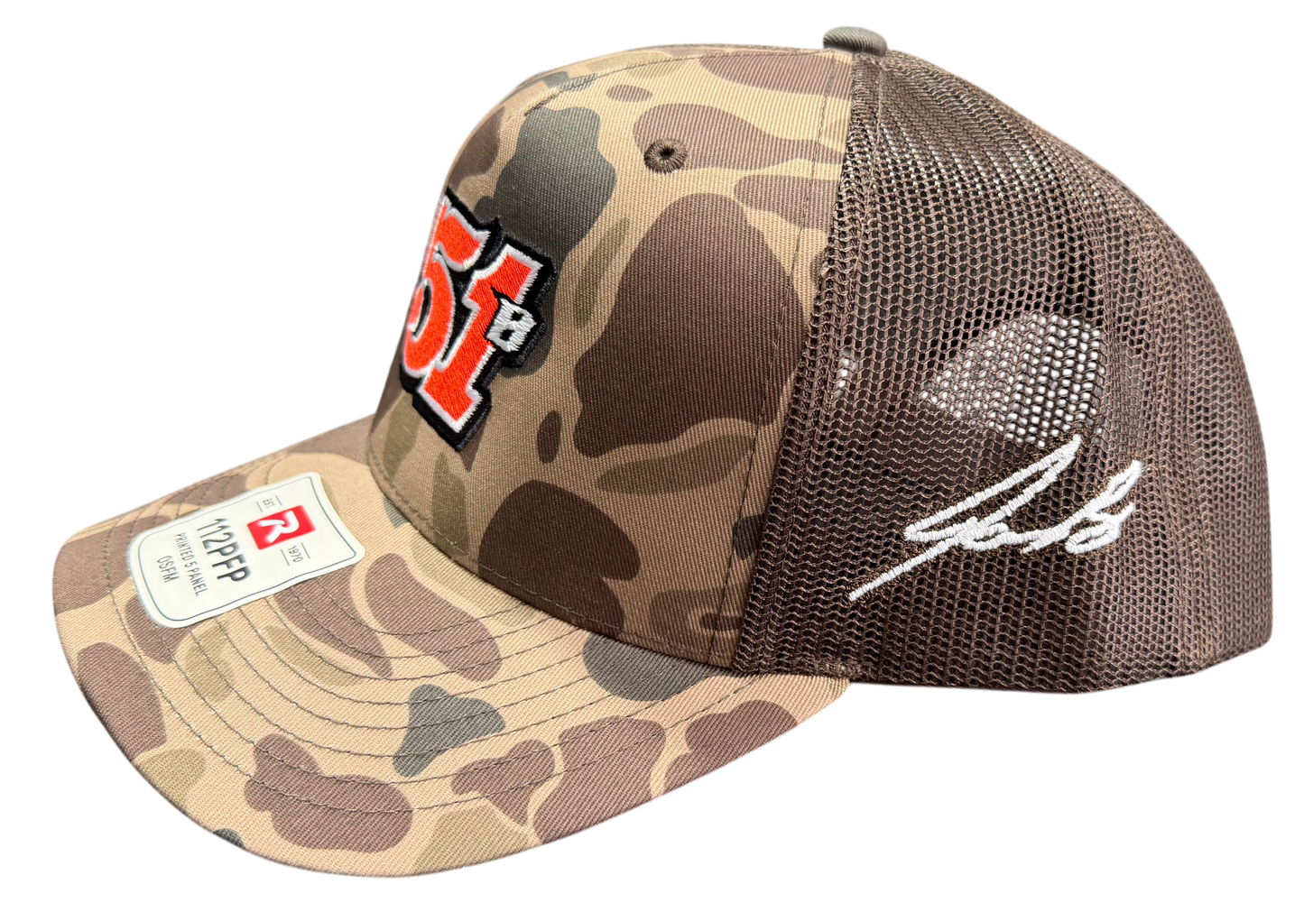 51B Signature Mesh Hat- Duck Camo
