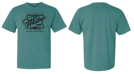 "Miller Time" T-Shirt - Emerald