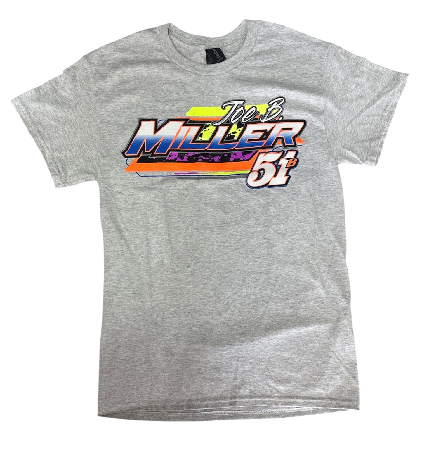 "Neon Nights" T-Shirt - Ash Gray