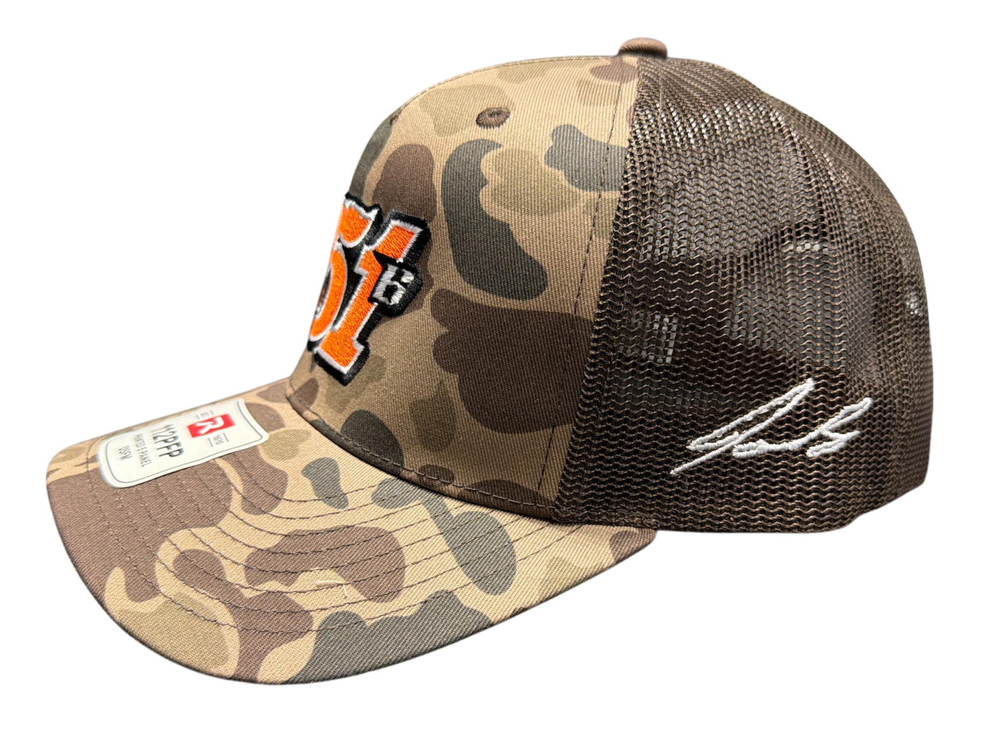 51B Signature Mesh Hat- Duck Camo